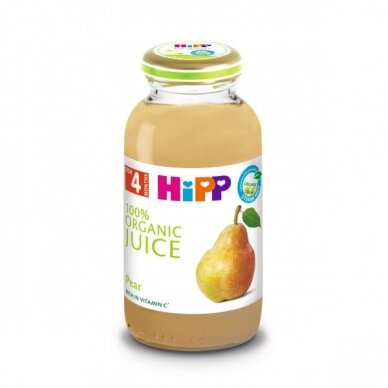 Organic pear juice