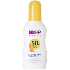HiPP Babysanft apsauginis purškiamas saulės kremas SPF 50