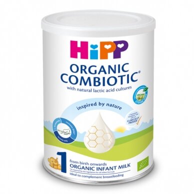 HiPP 1 Combiotic ekologiškas pradinio maitinimo kūdikių pieno mišinys nuo gimimo