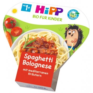 ORGANIC PUREE "SPAGHETTI WITH BOLOGNESE SAUCE"