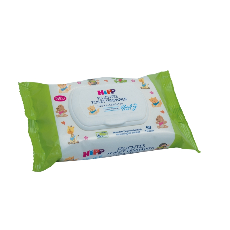 HiPP Babysanft wet toilet paper | HiPP Baby Sanft kosmetika | Higienos ...